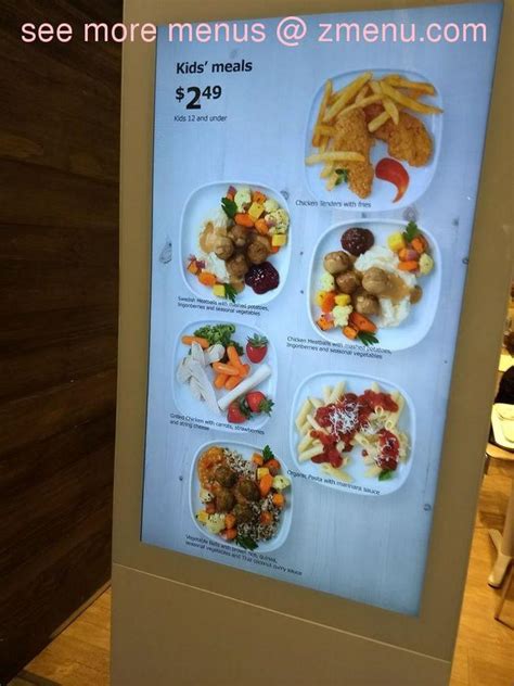 Online Menu of IKEA Restaurant Restaurant, Las Vegas, Nevada, 89148 - Zmenu