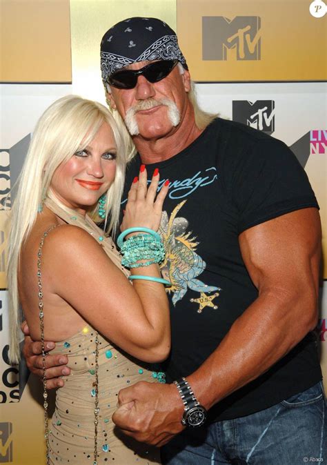 Linda Hogan et Hulk Hogan lors des MTV Video Music Awards à New York, le 31 août 2006 - Purepeople