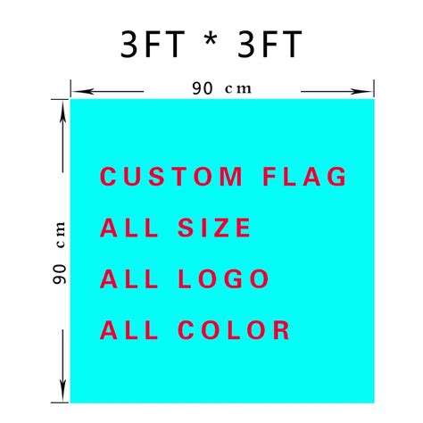 Custom flag 3/2/1x3 1x5FT single side and double sided 100D Polyester custom banner all logos ...