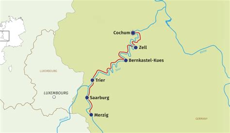 Mosel and Saar River Route - Van Gogh Tours