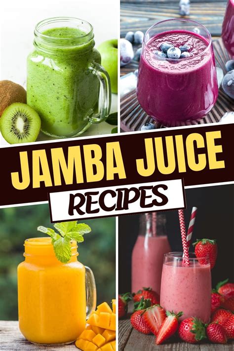 10 Copycat Jamba Juice Recipes - Insanely Good