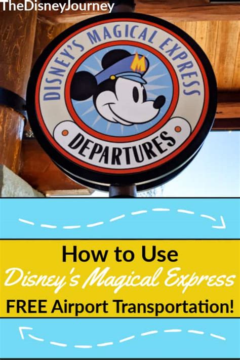 How to Use Disney's Magical Express - The Disney Journey