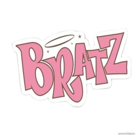 "y2k pink bratz angel sticker ! early 2000s" by emeraldssun | Redbubble ...