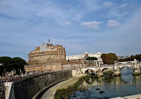 Stock Pictures: Rome castle or Castel Sant'Angelo - photographs and sketch