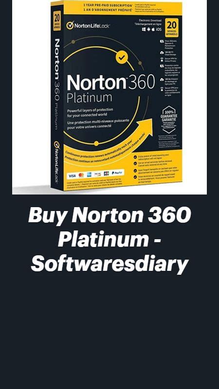 Buy Norton 360 Platinum - Softwaresdiary | Pinterest