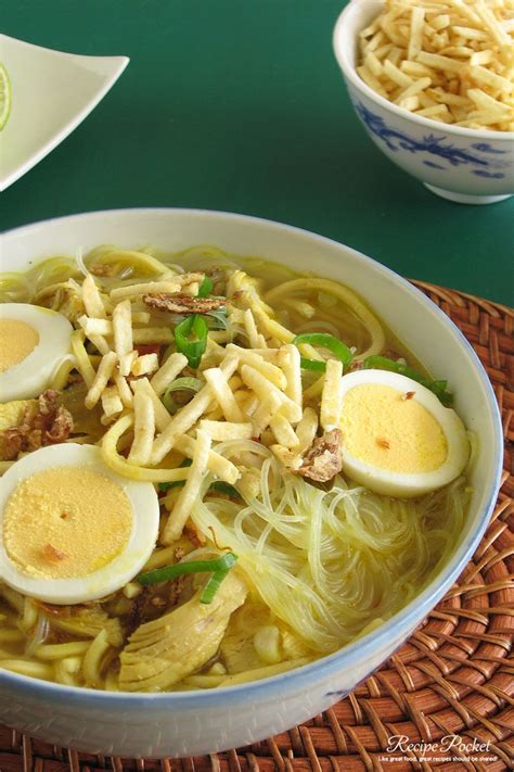 Easy homemade soto ayam (Indonesian chicken noodle soup). | Asian ...