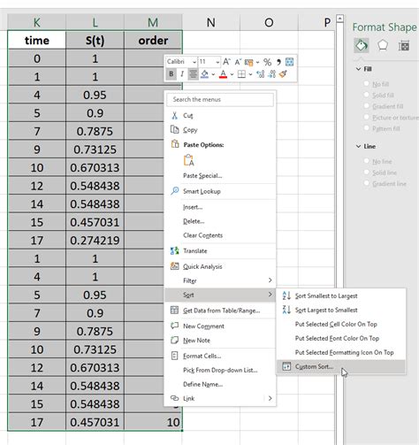 How to Create a Survival Curve in Excel - Sheetaki