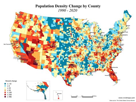 Báječné Plánováno Nebu america population density map Rekvizity ...