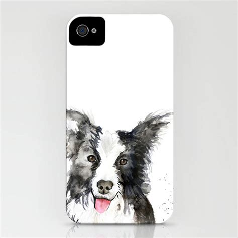 Inky Dog Phone Case By Kate Moby