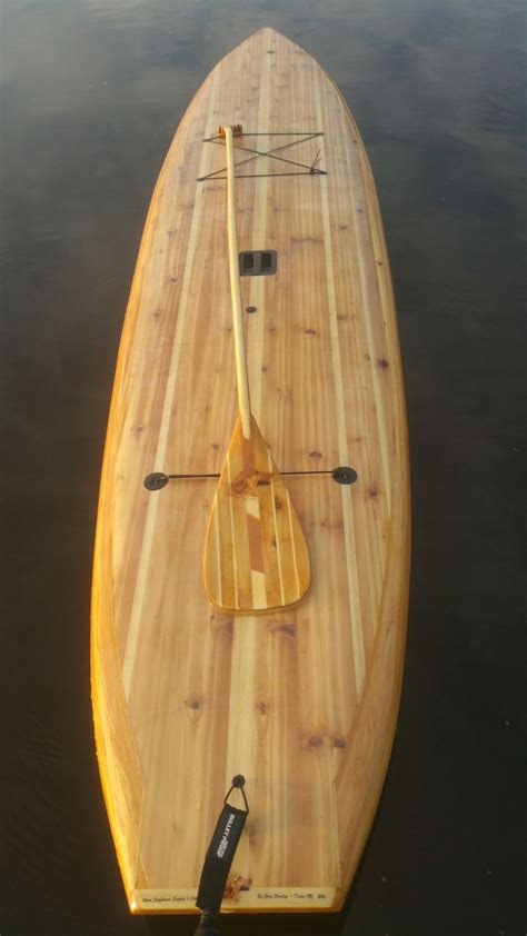 Paddle sesh, anyone? DIY wood kits available at Tucker Surf Supply | Wood paddle boards, Wood ...