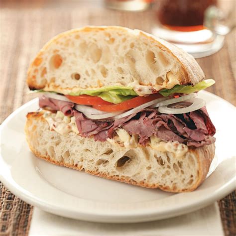 simple roast beef sandwich recipe