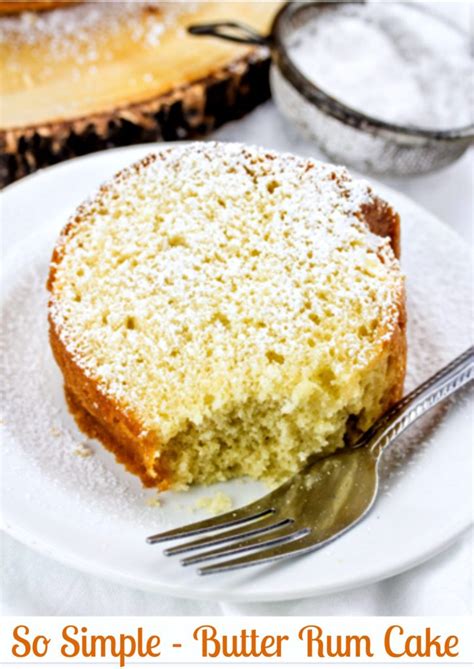 Butter Rum Cake - Pams Daily Dish