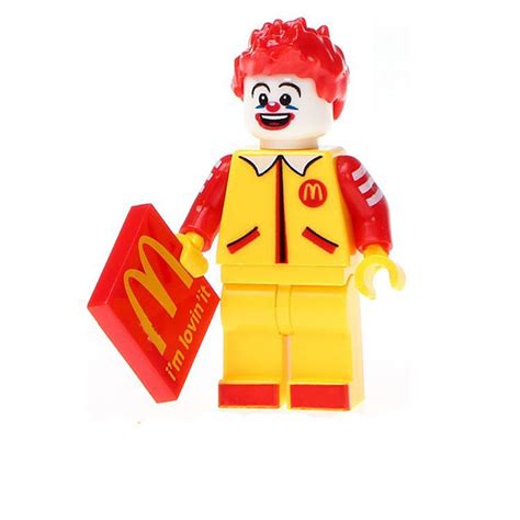 Mcdonalds Minifigure Compatible Lego Minifigures Series 16 Toys