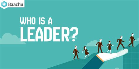 Who Is A Leader?