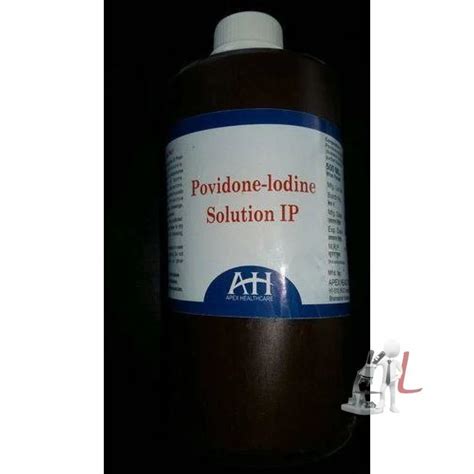 Iodine Solution 500ml at Rs 679.00 | Povidone Iodine Solution IP ...