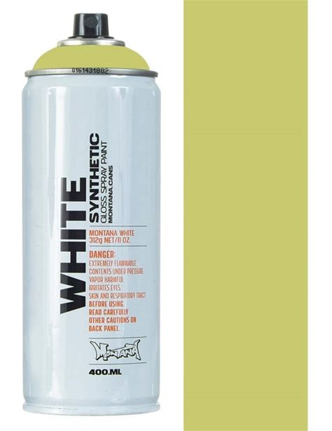 Montana White Spray Paint 400ml - Desert 1110 - Spray Paint Supplies from Fat Buddha Store UK