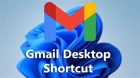 How To Create a Gmail Desktop Shortcut In Windows 11 - YouTube