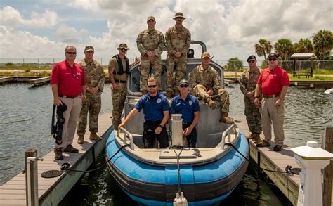 Tyndall Security Forces Marine Patrol defends the base, the bays ...