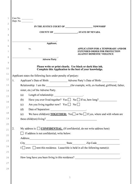 Las Vegas Justice Court Township Form - Fill Out and Sign Printable PDF Template | airSlate SignNow