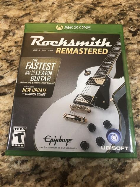 Rocksmith Remastered Xbox One on Mercari | Xbox one, Xbox, Learn guitar