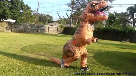 DailyPicksandFlicks - Kid in T-Rex Costume Running Around ...