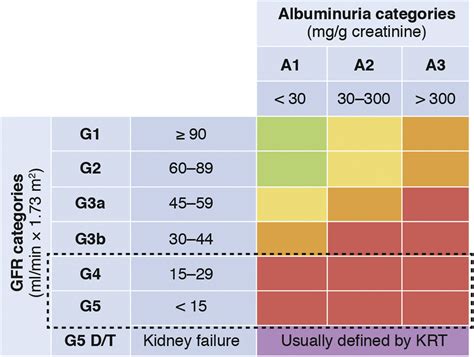 Improving the prognosis of patients with severely decreased glomerular filtration rate (CKD G4 ...