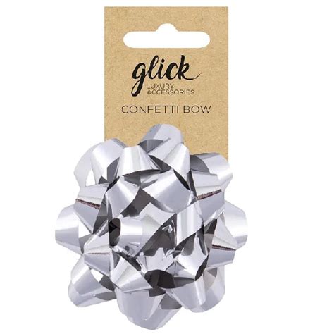 Metallic Silver Bow | Gift Wrap Supplies | The Gifted Type