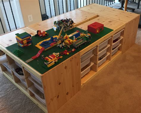 ikea lego table | Lego table, Lego table diy, Lego