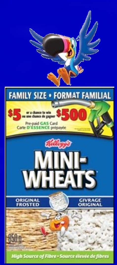 Kelloggs Canads FREE $5 Gas Card with Ceral Purchase On Specially Marked Boxes - Canadian ...