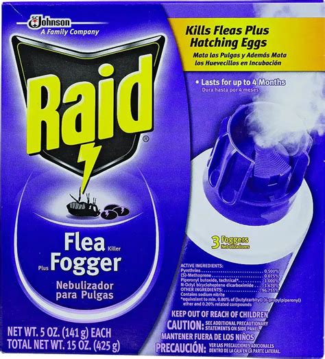 SC Johnson 41654 Raid Fog Flea Killer Raid Plus 5 Ounce (046500016547-1)