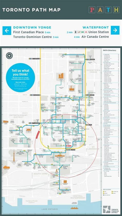 Toronto PATH releases new map | Business & Tech