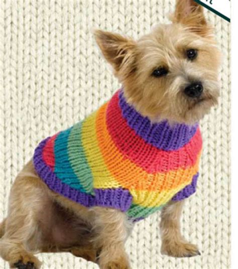 Free Pattern For Knitted Dog Coat Web 10 Free Easy Knit Dog Sweater Patterns. - Printable ...