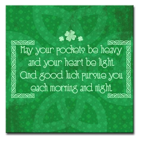 Ready2HangArt Good Old Irish Luck Wrapped Canvas Wall Art | Ready2hangart, Luck of the irish ...