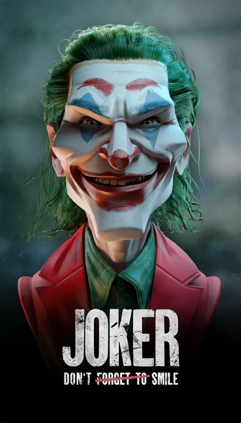 Wallpaper : Joker 2019 Movie, smile, digital art, poster, humor, green ...