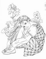 333 Momogirl Girls With Poem Coloring Book  Kayliebooks Coloring sketch template