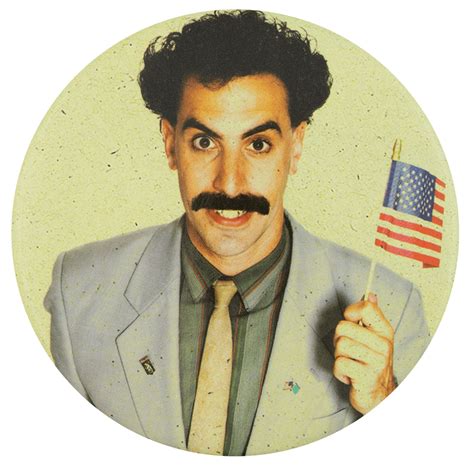 Borat Flag | Busy Beaver Button Museum