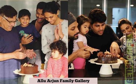 Telugu Actor Allu Arjun Family Pictures - Gethu Cinema