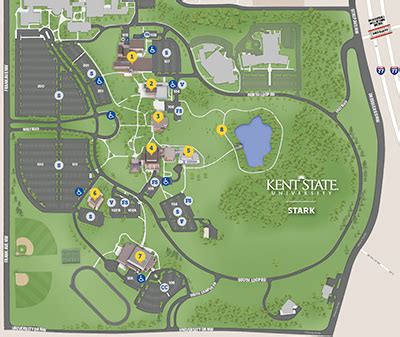 Kent State Campus Map Printable