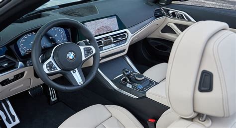 2021 BMW 4 Series Convertible - Interior, car, HD wallpaper | Peakpx