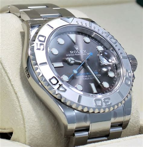 Rolex Yacht Master 116622 40mm Dark Rhodium Dial Oyster Platinum for ...