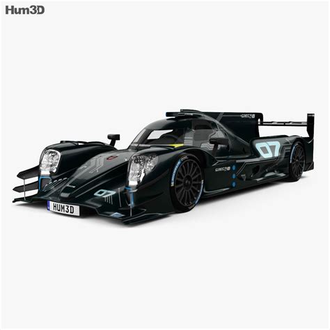 Oreca 07 LMP2 2017 3D model - Vehicles on Hum3D