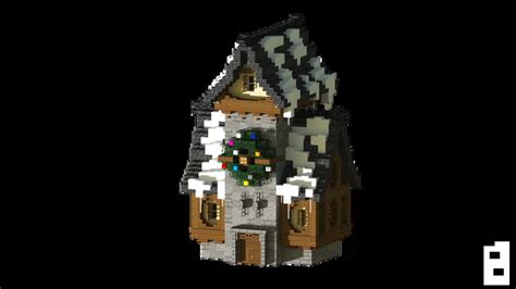 A Winter House Minecraft Map