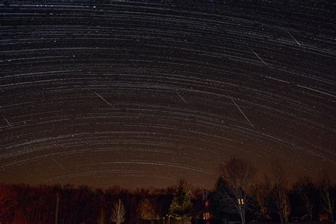 Midwestern view of geminid meteor shower and background HD wallpaper ...