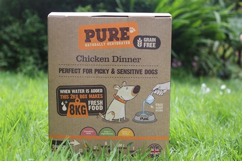 Pure Dehydrated Chicken Dinner Dog Food - Review