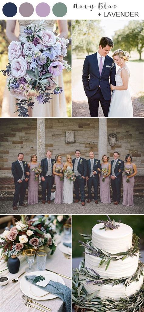 8 besten dunkelblauen Hochzeit Farbe Ideen für 2020 - EmmaLovesWeddings | Lavender wedding ...