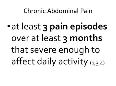 PPT - Chronic Abdominal Pain PowerPoint Presentation, free download ...