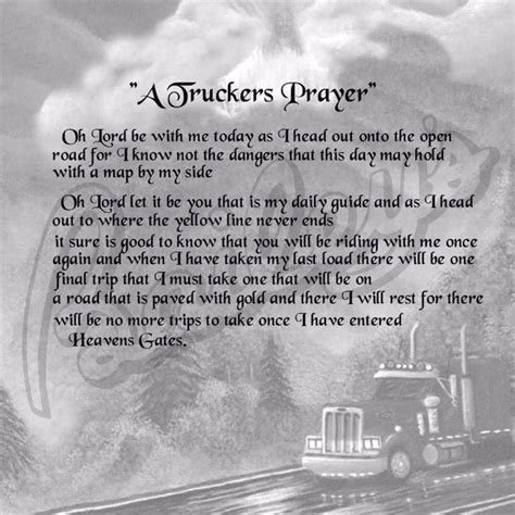 Truck Driver Prayer