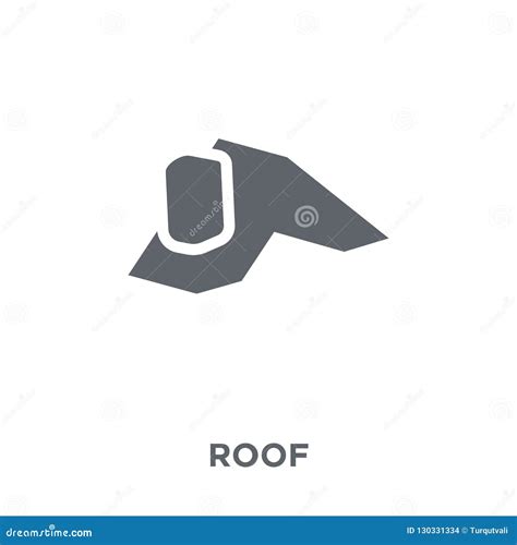 Roof icon from collection. stock vector. Illustration of exterior - 130331334