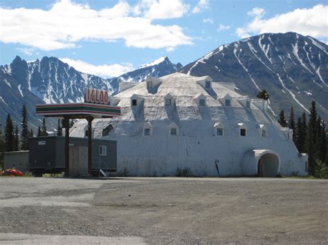 Deserted Places: An abandoned igloo hotel in Alaska