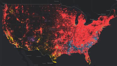 United States Population Map